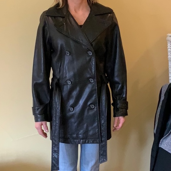 Black Leather Jacket - Picture 1 of 4